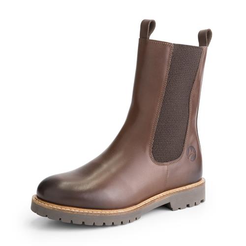 Travelin Chelsea Boots 'Forsand'  mørkebrun