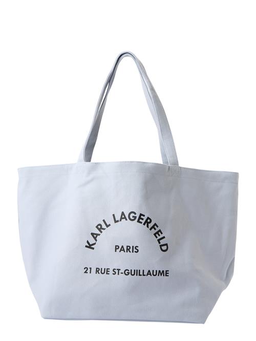 Karl Lagerfeld Shopper 'Rue St-Guillaume'  lyseblå / sort