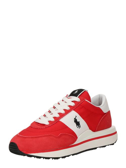 Polo Ralph Lauren Sneaker low 'TRAIN 89'  knaldrød / sort / hvid