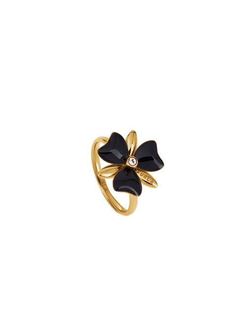 Furla Jewellery Ring 'FLORA '  guld / sort