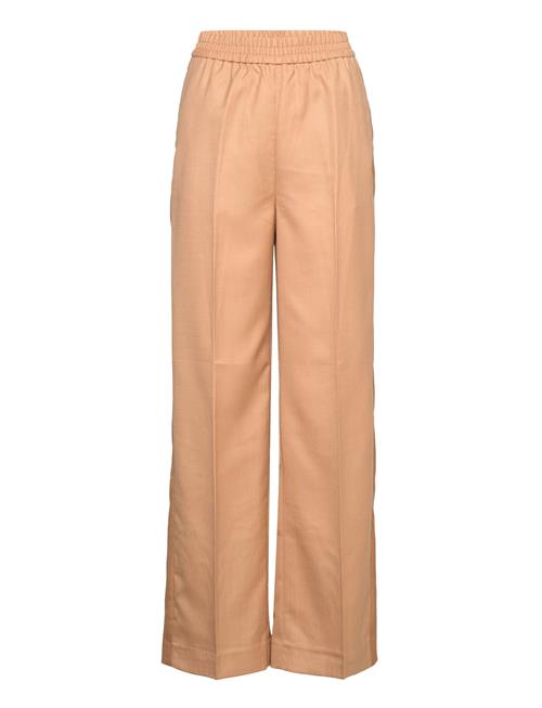 Se GANT D1. Straight Pull On Pants GANT Beige ved Booztlet