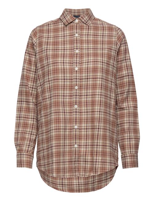 Isa Organic Cotton Flannel Shirt Lexington Clothing Patterned