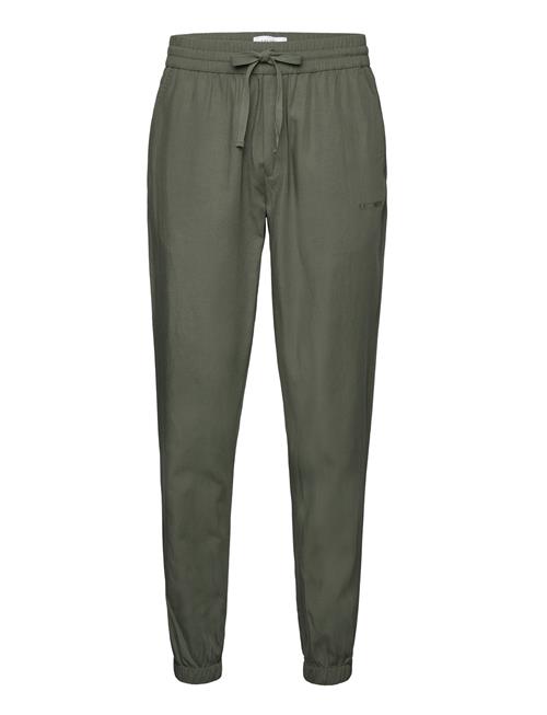 Les Deux Otto Linen-Tencel Pants Les Deux Khaki