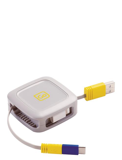 Go Travel 3 In 1 Retractable Connector Cable Go Travel White