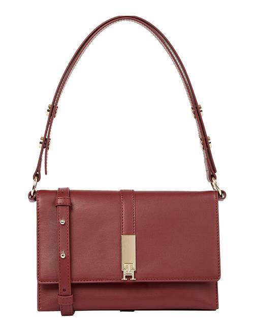 Th Heritage Shoulder Bag Tommy Hilfiger Burgundy