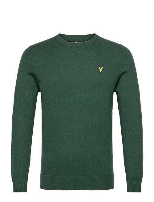 Cotton Merino Crew Jumper Lyle & Scott Green