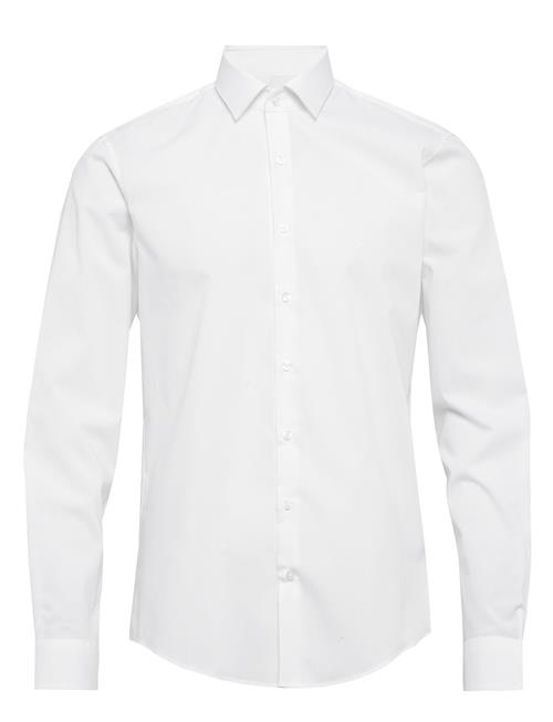 Calvin Klein Poplin Stretch Slim Shirt Calvin Klein White