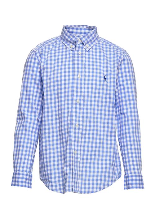 Ralph Lauren Kids Gingham Cotton Poplin Shirt Ralph Lauren Kids Patterned