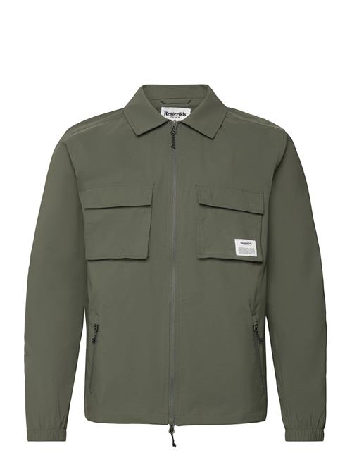 Resteröds Cargo Overshirt Lightweight Resteröds Khaki