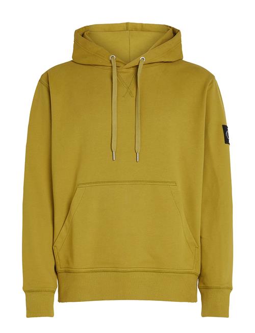 Badge Hoodie Calvin Klein Jeans Yellow