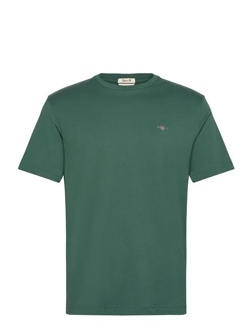 Reg Shield Ss T-Shirt GANT Green