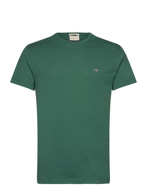 Slim Shield Ss T-Shirt GANT Green