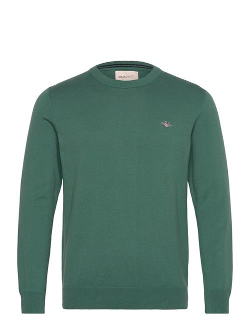 Classic Cotton C-Neck GANT Green