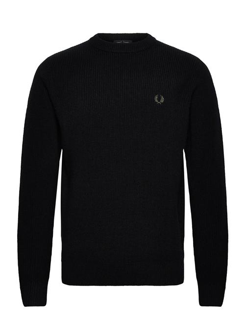 Fred Perry Lambswool Jumper Fred Perry Black