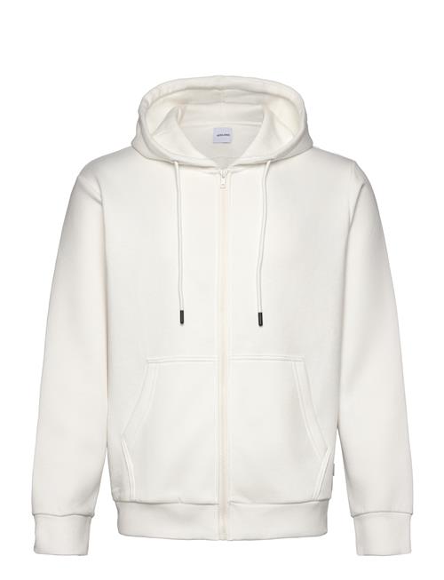 Jack & Jones Jjebradley Sweat Zip Hood Noos Jack & J S White