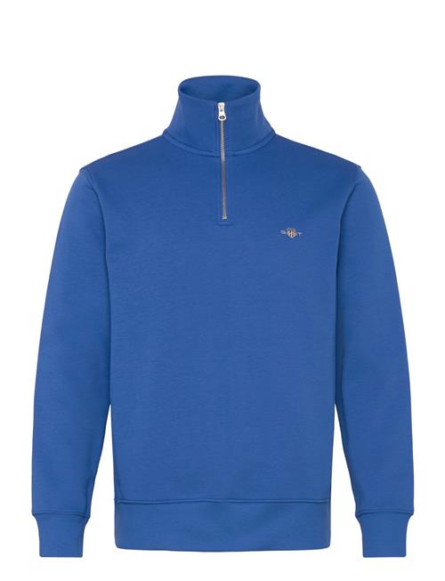 GANT Reg Shield Half Zip Sweat GANT Blue