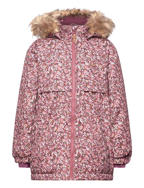 Minymo Snow Jacket Aop Minymo Pink