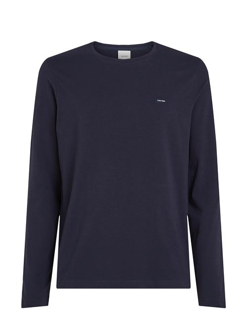 Calvin Klein Stretch Slim Fit Ls T-Shirt Calvin Klein Navy