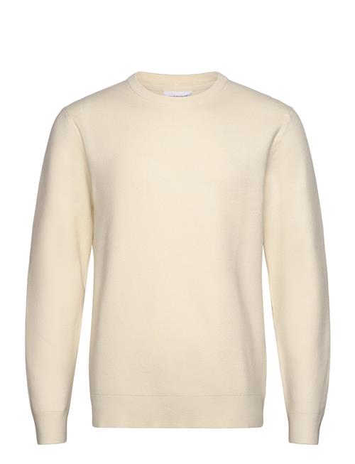 Lindbergh Ecovero O-Neck Knit Lindbergh Cream