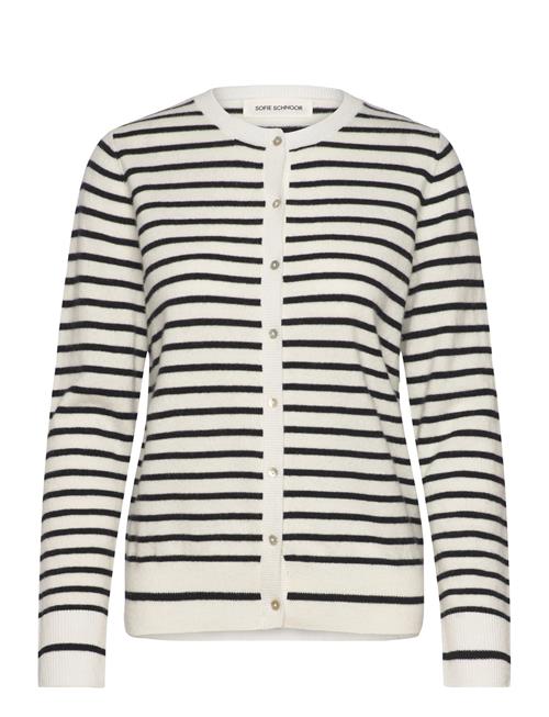 Cissesw Stripe Cardigan Sofie Schnoor Cream