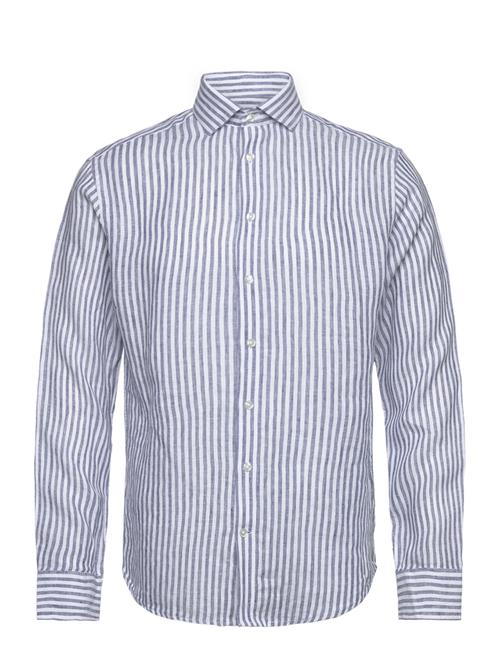 Bruun & Stengade Bs Sydney Casual Slim Fit Shirt Bruun & Stengade Blue