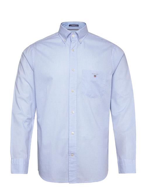 GANT Reg Poplin Gingham O.shield Shirt GANT Blue