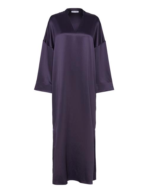 Ahlvar Gallery Nina V-Neck Dress Ahlvar Gallery Purple