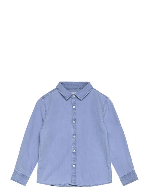 Mango Regular-Fit Denim Shirt Mango Blue