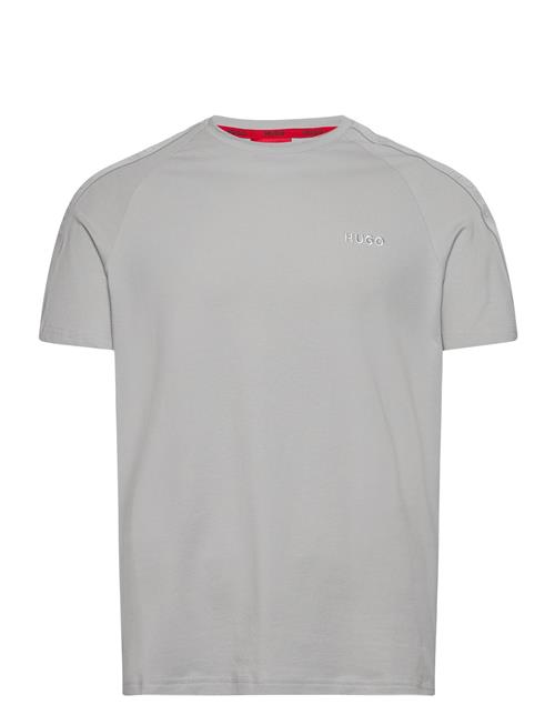 HUGO Tonal Logo T-Shirt HUGO Grey