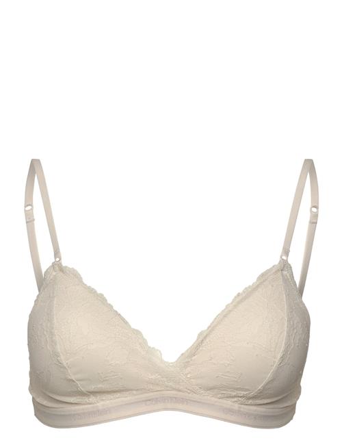 Calvin Klein Lightly Lined Triangle Calvin Klein White