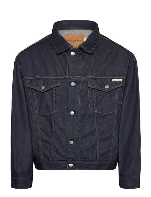 Calvin Klein Jeans Relaxed Denim Jacket Calvin Klein Jeans Navy