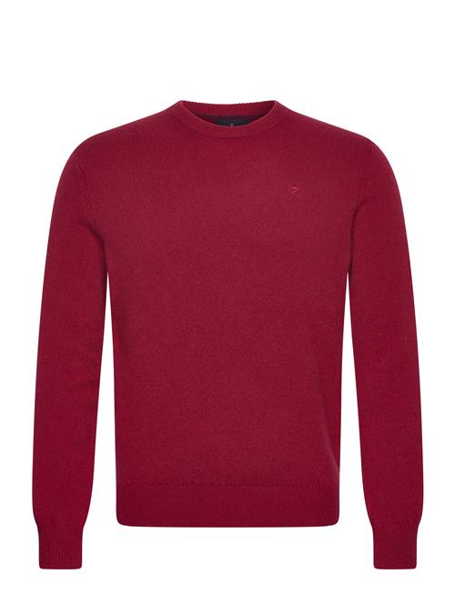 Hackett London Lambswool Crew Hackett London Red