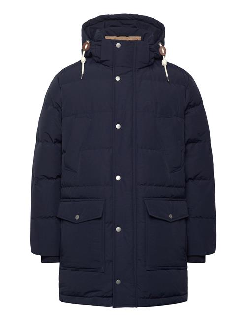 GANT Heavy Down Mid Length Jacket GANT Navy