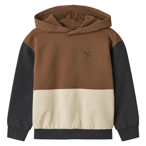 Wheat Sweatshirt Birk Coffee Bean | Brun | 104 cm