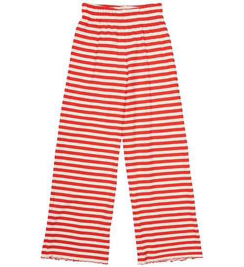 The New Bukser - Rib - TnMoore Wide - Poppy Red Striped