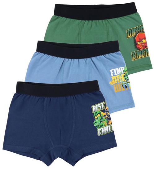 LEGO® Wear LEGO® Ninjago Boxershorts - LWAgan - 3-pak - Dark Navy/Lyseblå/G