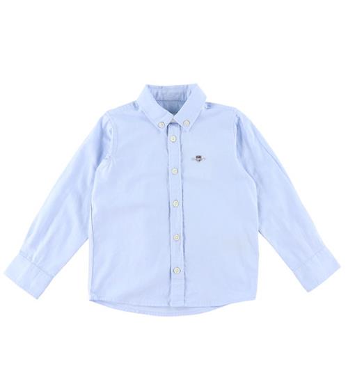 GANT Skjorte - Shield Oxford - Capri Blue