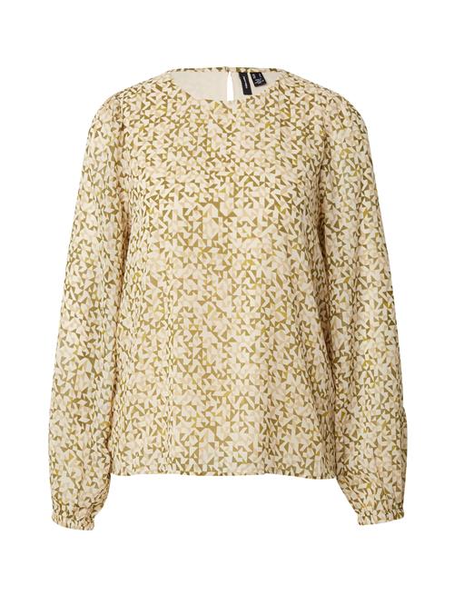 Se VERO MODA Bluse 'HOLLY'  beige / nude / oliven ved About You