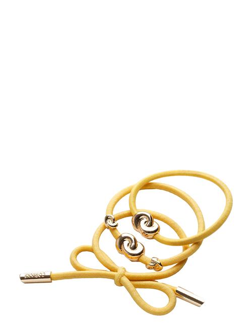 Corinne Hair Tie Metal Corinne Yellow