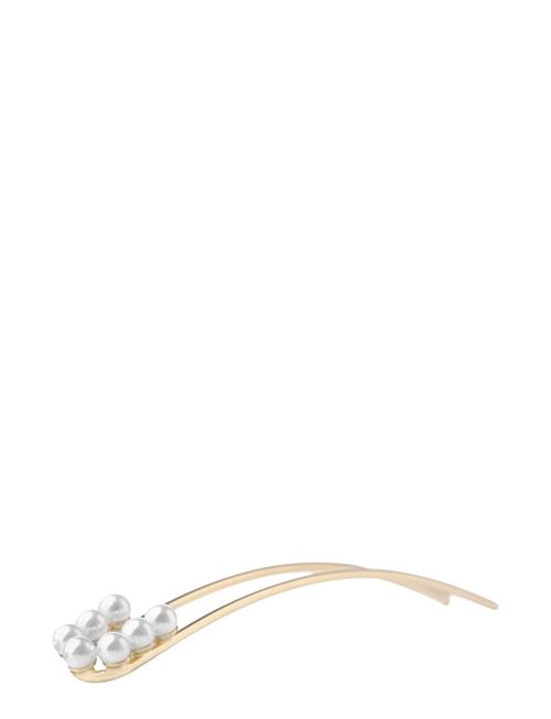 Corinne Hairpin 7 Pearls Corinne Gold