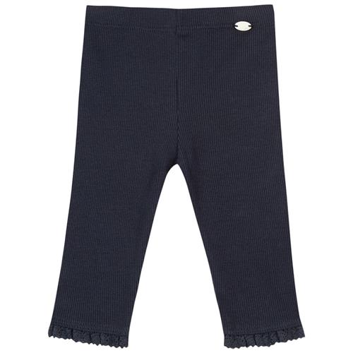 Tartine et Chocolat Ribbede leggings Navy | Marine blå | 2 years