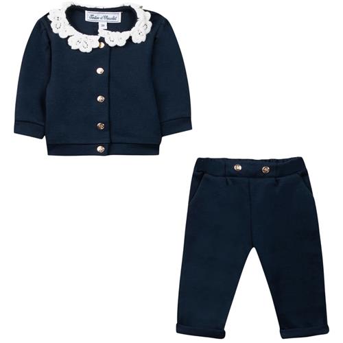 Tartine et Chocolat Outfit-sæt Navy | Marine blå | 1 years