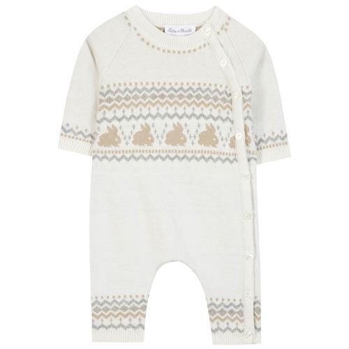 Tartine et Chocolat Onesie i bomuld, cremefarvet |  | 9 months