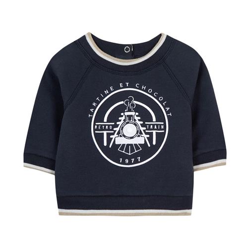 Tartine et Chocolat Sweatshirt Navy Blanchit | Marine blå | 2 years