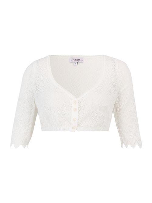 MARJO Bluse 'Isi Maria'  offwhite