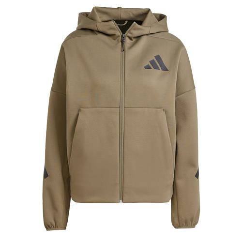 ADIDAS SPORTSWEAR Sportsweatshirt 'Z.N.E.'  oliven / sort