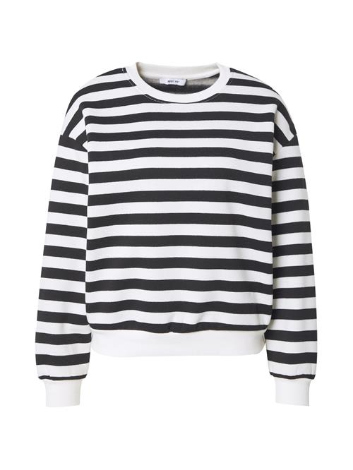 ABOUT YOU Sweatshirt 'Jane'  sort / hvid