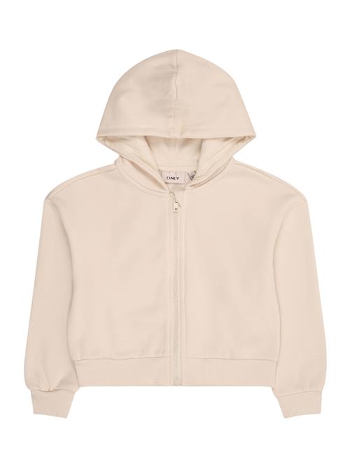 ONLY GIRLS Sweatjakke 'KOGFave'  greige