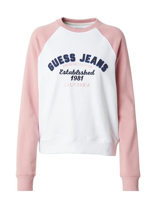 GUESS JEANS Sweatshirt  blå / marin / lyserød / hvid