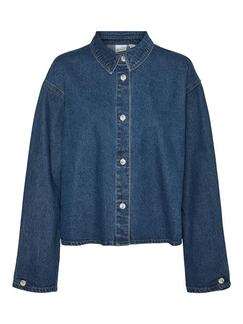 Se VERO MODA Bluse 'VMIrena'  blue denim ved About You